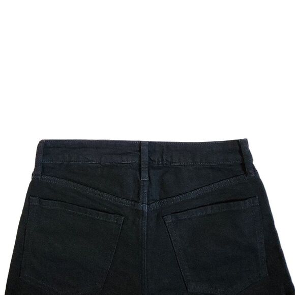 Old Navy black jack High Rise OG Straight 3 in secret smooth pockets shorts sz 6 - Picture 4 of 11